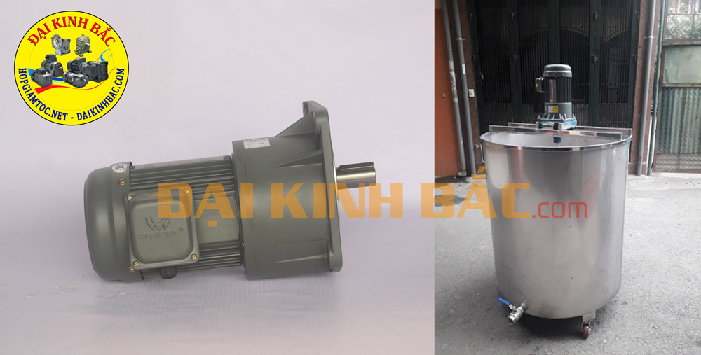 Động cơ khuấy hóa chất vừa và nhỏ