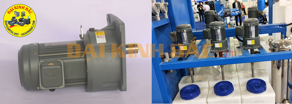 động cơ máy khuấy hóa chất