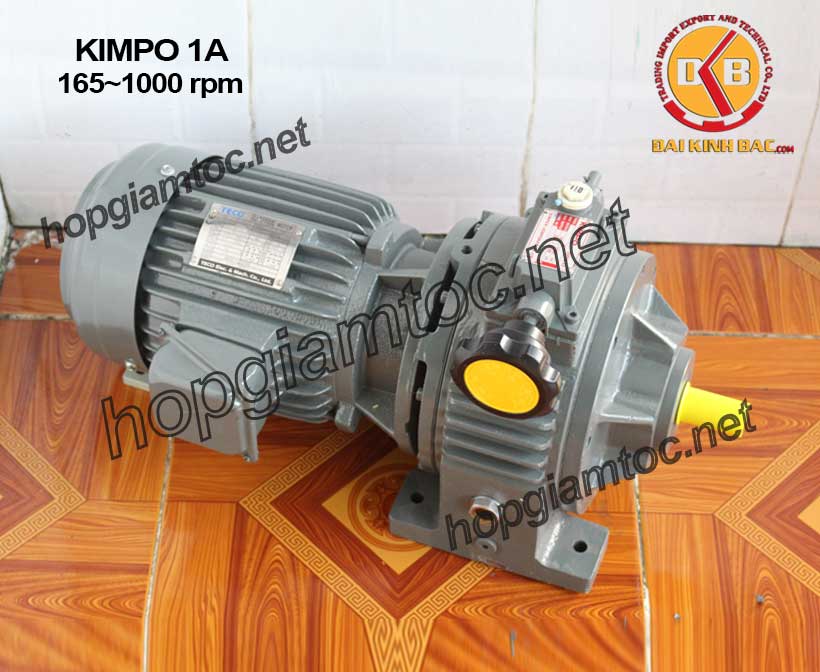 Hình ảnh motor điều tốc cơ Kimpo 01HP 165~1000 RPM 