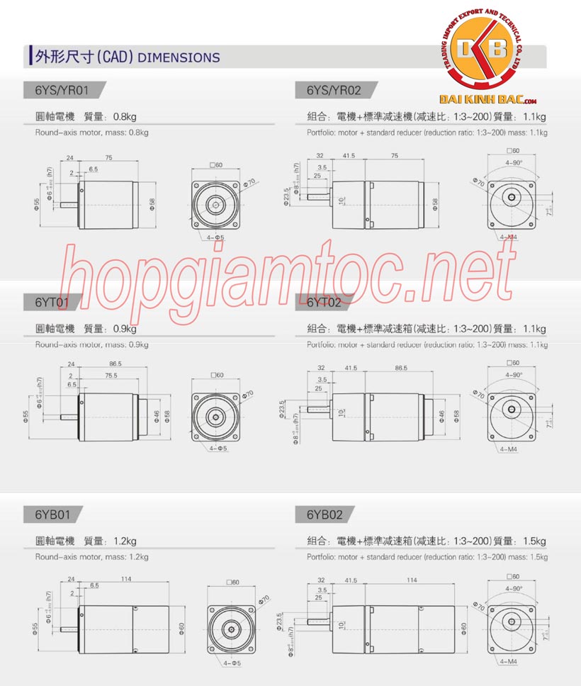 catalog motor 6w 