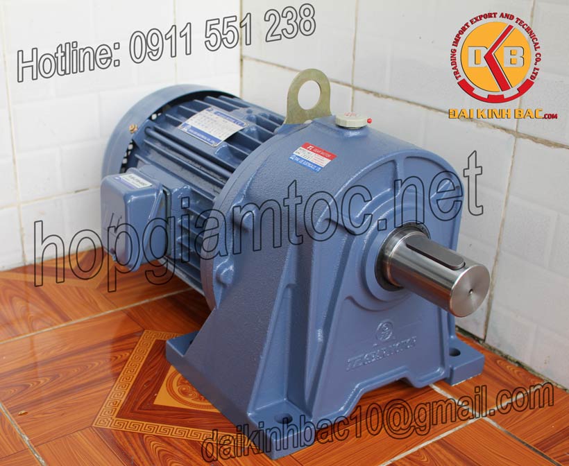 Motor giảm tốc tunglee chân đế 3.7kw