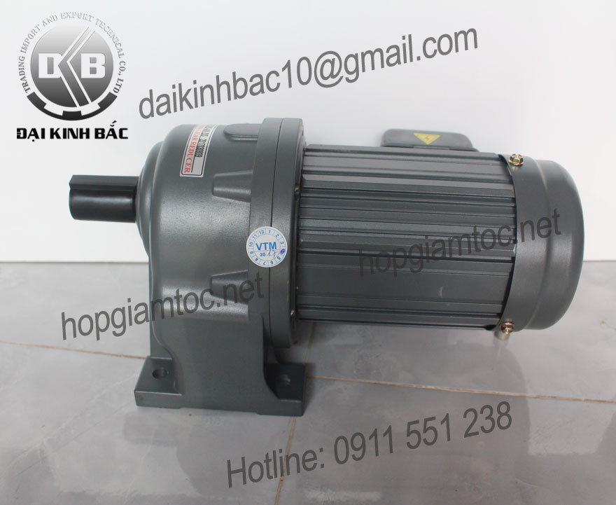Motor giảm tốc Wansin chân đế 0.4kw