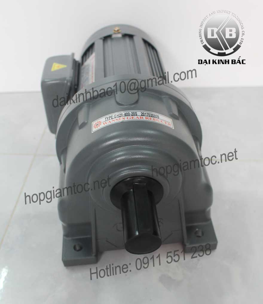 Motor giảm tốc Wansin chân đế 0.75kw