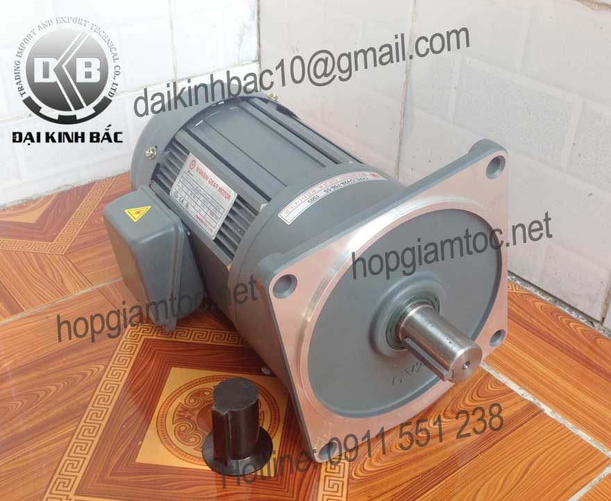 Motor giảm tốc Wansin mặt bích 0.4kw