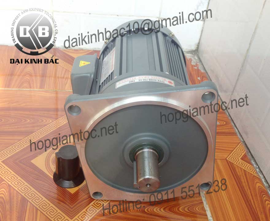 Motor giảm tốc Wansin mặt bích 0.75kw