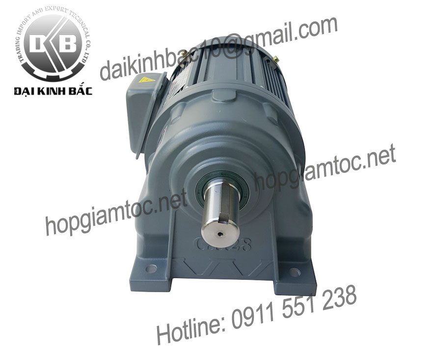 Motor giảm tốc Wansin chân đế 0.75kw