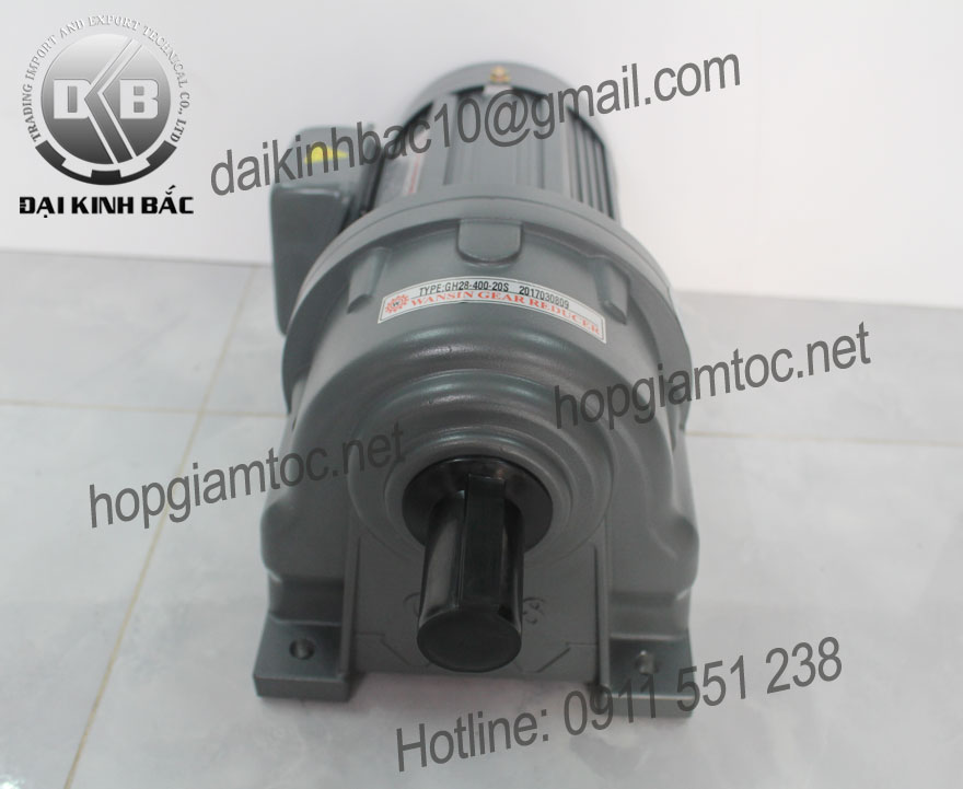 Motor giảm tốc Wansin chân đế 1.5kw