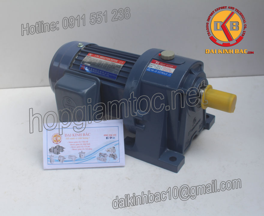 Motor giảm tốc 0.4kw 0.5hp 1/120
