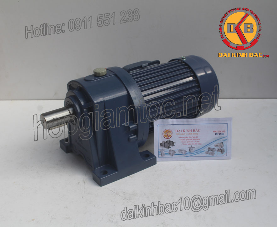 Motor giảm tốc 0.4kw 0.5hp 1/25