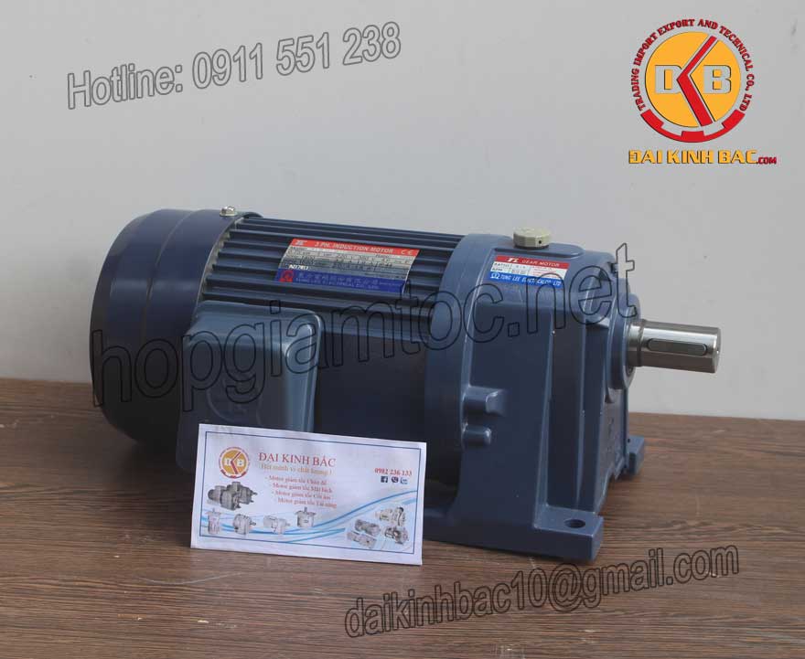 Motor giảm tốc 0.4kw 0.5hp 1/40