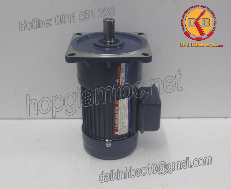 Motor giảm tốc 0.4kw 0.5hp 1/15