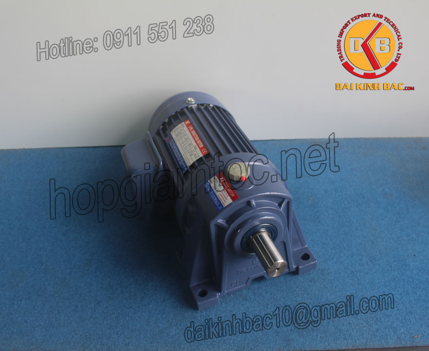 Motor giảm tốc 0.75kw 1Hp 1/15