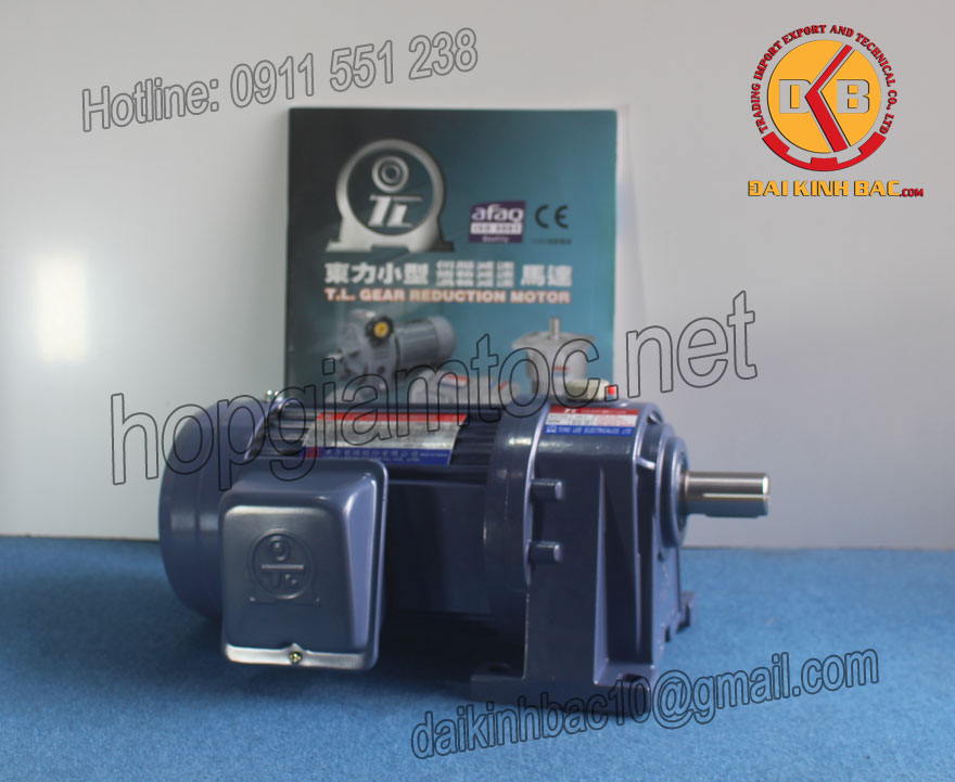 Motor giảm tốc 0.75kw 1Hp 1/20