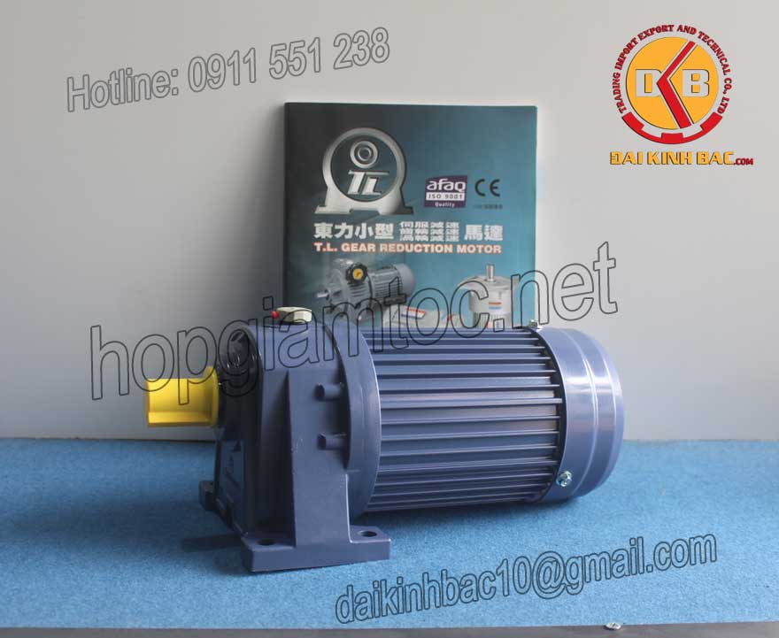 Motor giảm tốc 0.75kw 1Hp 1/60