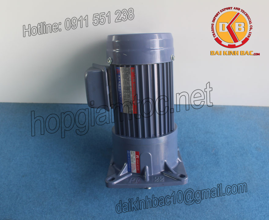 Motor giảm tốc 0.75kw 1Hp 1/100