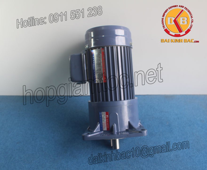 Motor giảm tốc 0.75kw 1Hp 1/20