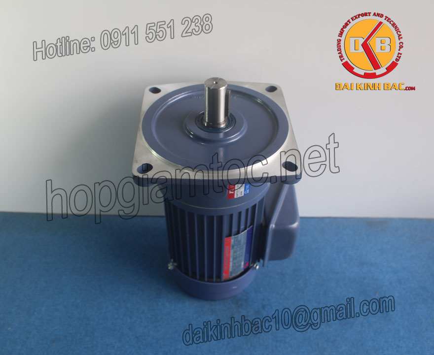 Motor giảm tốc 0.75kw 1Hp 1/80