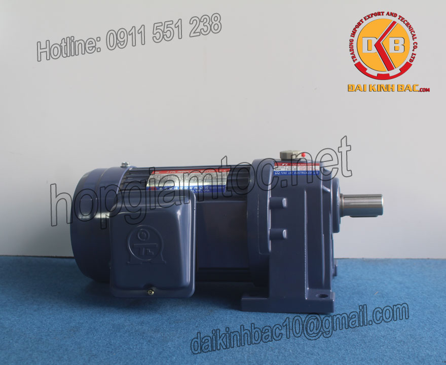 Motor giảm tốc 1.5kw 2Hp 1/150