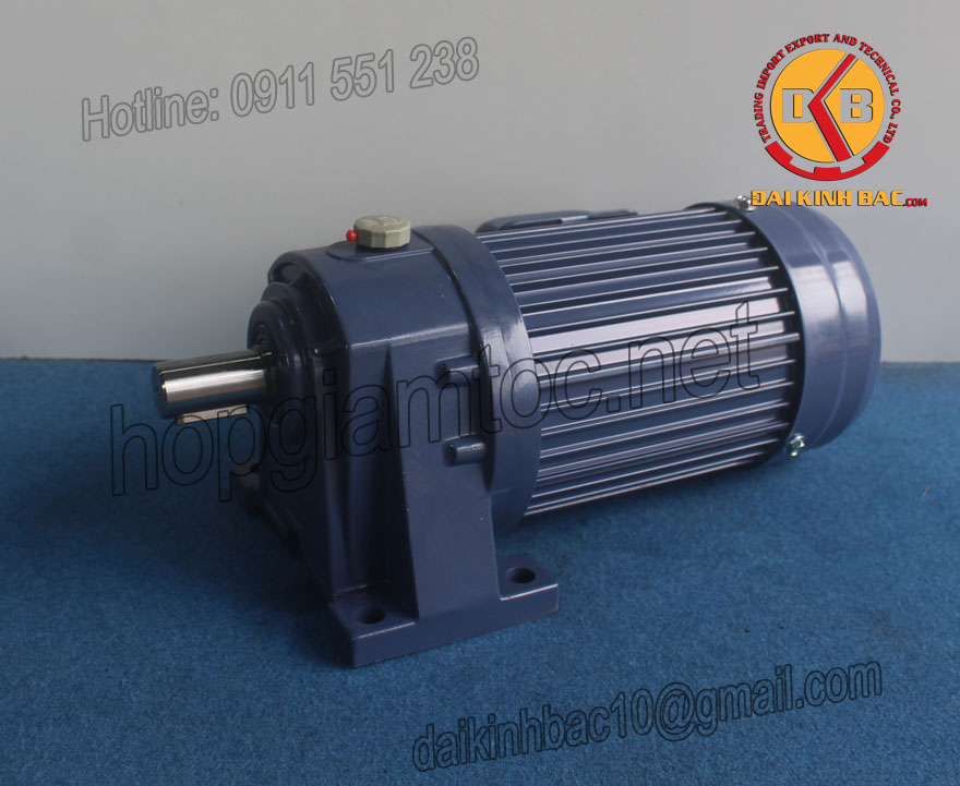Motor giảm tốc 1.5kw 2Hp 1/180