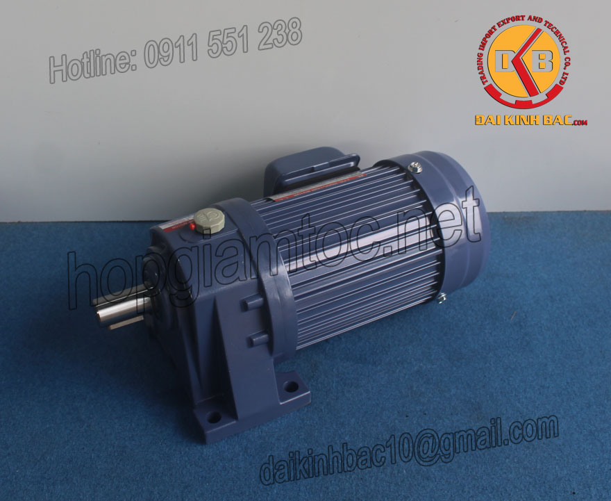 Motor giảm tốc 1.5kw 2Hp 1/40