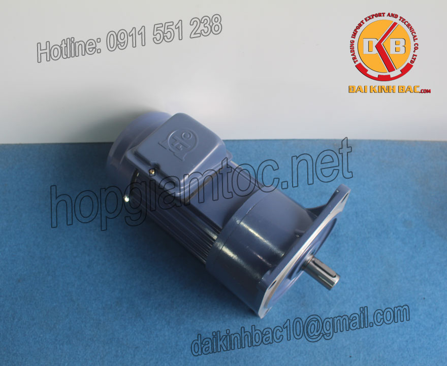 Motor giảm tốc 1.5kw 2Hp 1/20