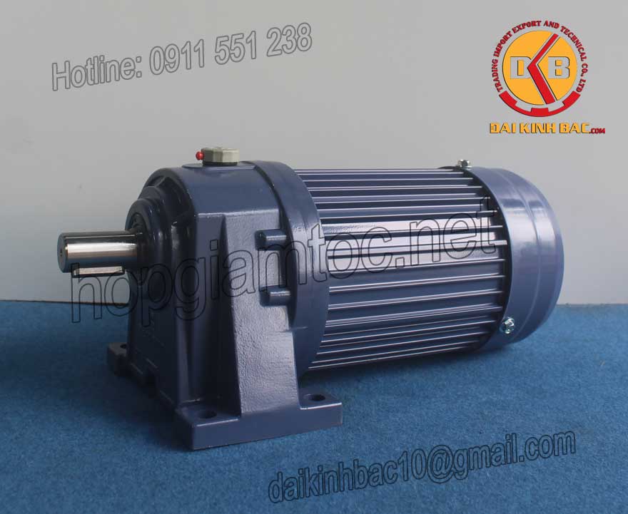 Motor giảm tốc 2.2kw 3Hp 1/200