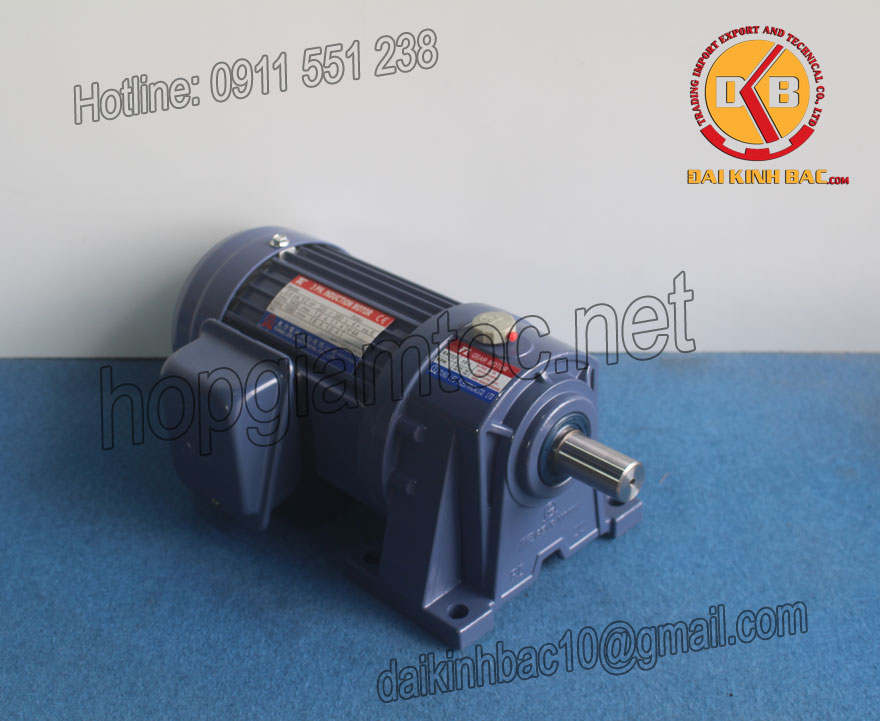 Motor giảm tốc 2.2kw 3Hp 1/25