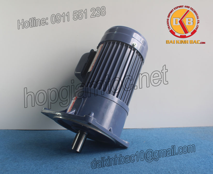 Motor giảm tốc 2.2kw 3Hp 1/60