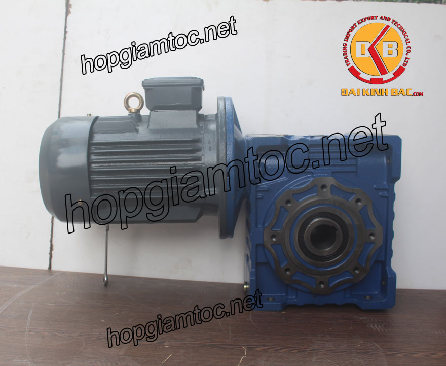 Motor giảm tốc cốt âm 3.7kw 1/10