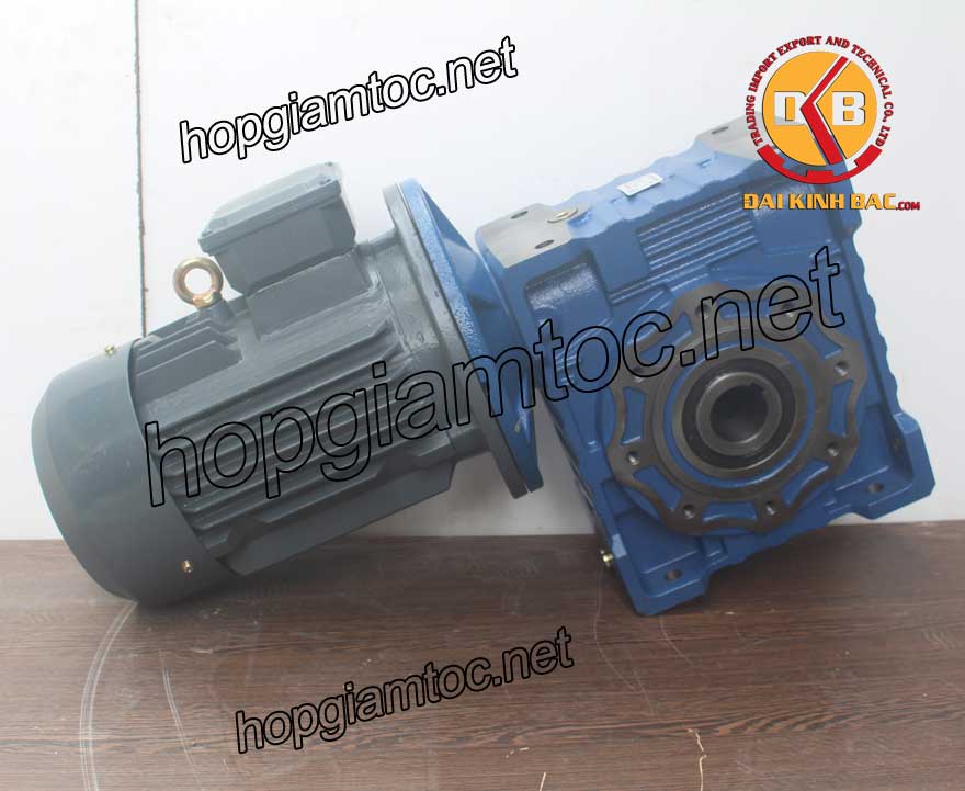 Motor giảm tốc cốt âm 7.5kw 1/10