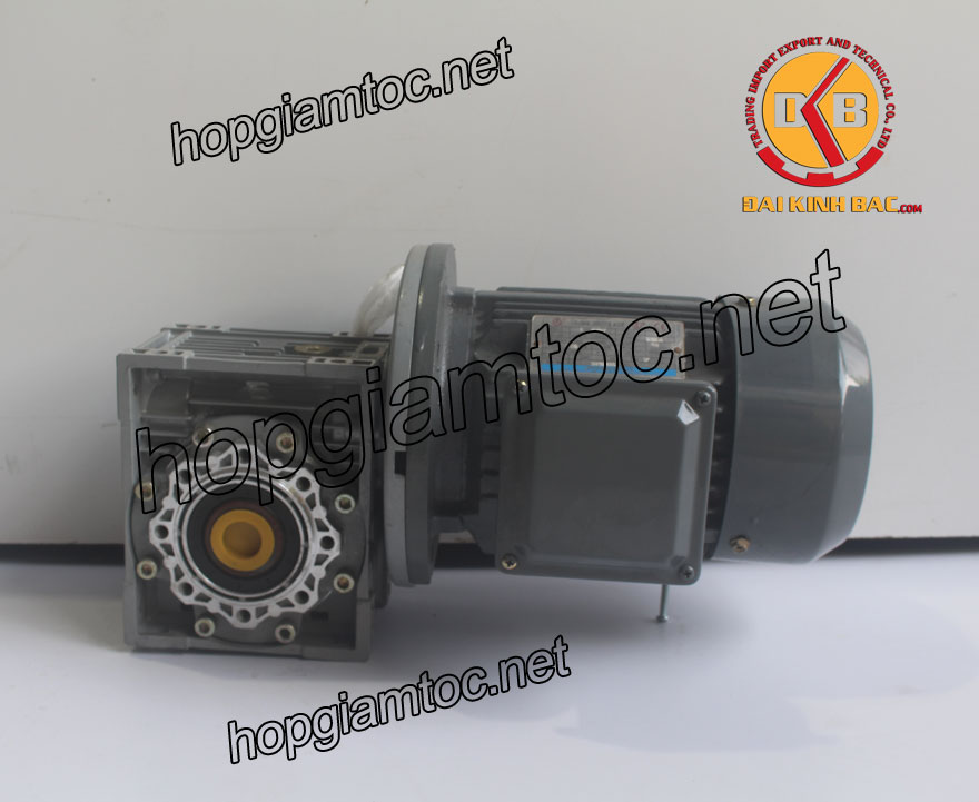 Motor giảm tốc cốt âm 3kw 1/10