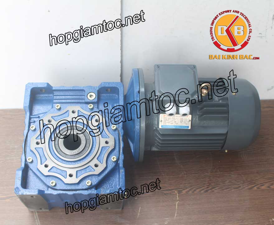 Motor giảm tốc cốt âm 5.5kw 1/20