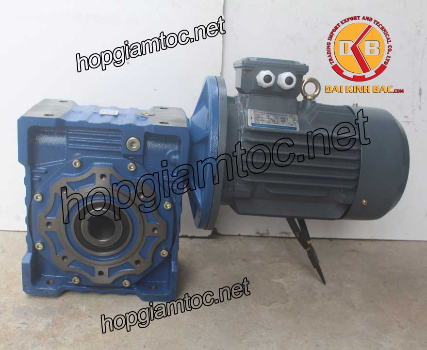 Motor giảm tốc cốt âm 5.5kw 1/25