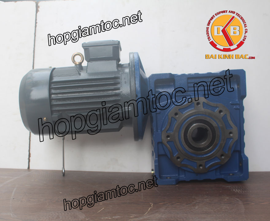 Motor giảm tốc cốt âm 7.5kw 1/10