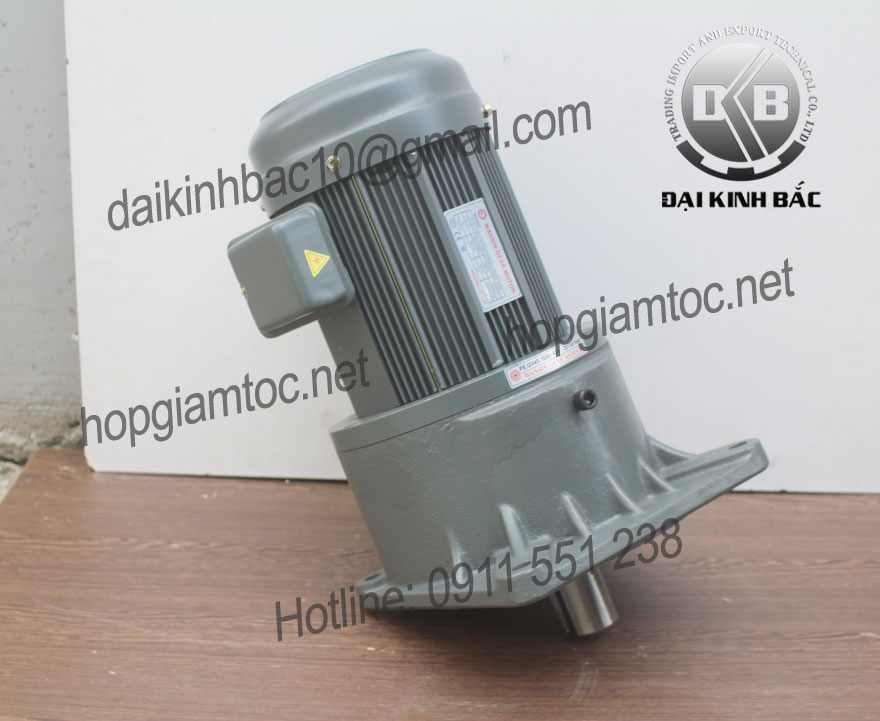 Motor giảm tốc Wansin mặt bích 0.4kw