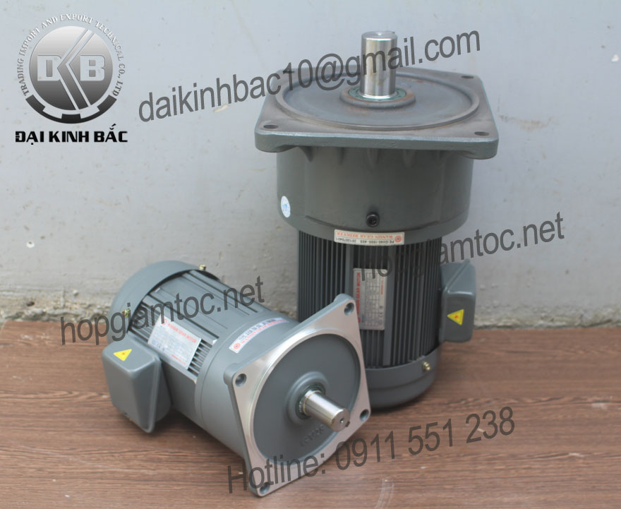 Motor giảm tốc Wansin mặt bích 1.5kw