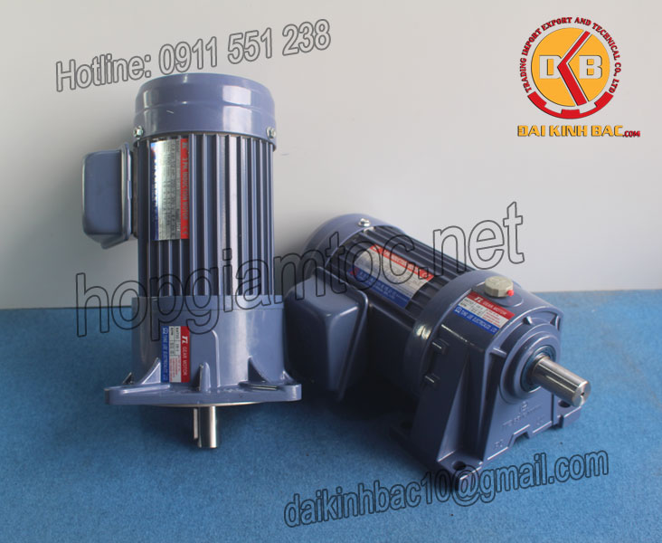 Motor giảm tốc 0.75kw 1Hp 1/20