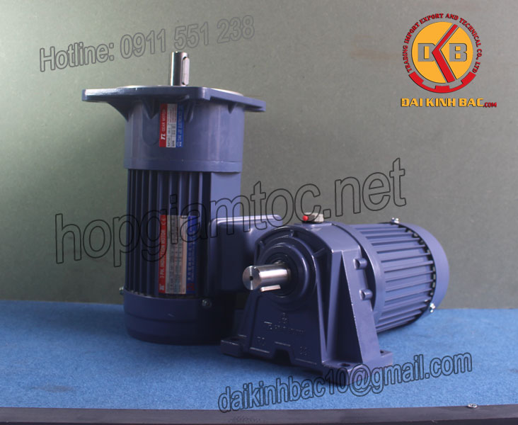 Motor giảm tốc 1.5kw 2Hp 1/100
