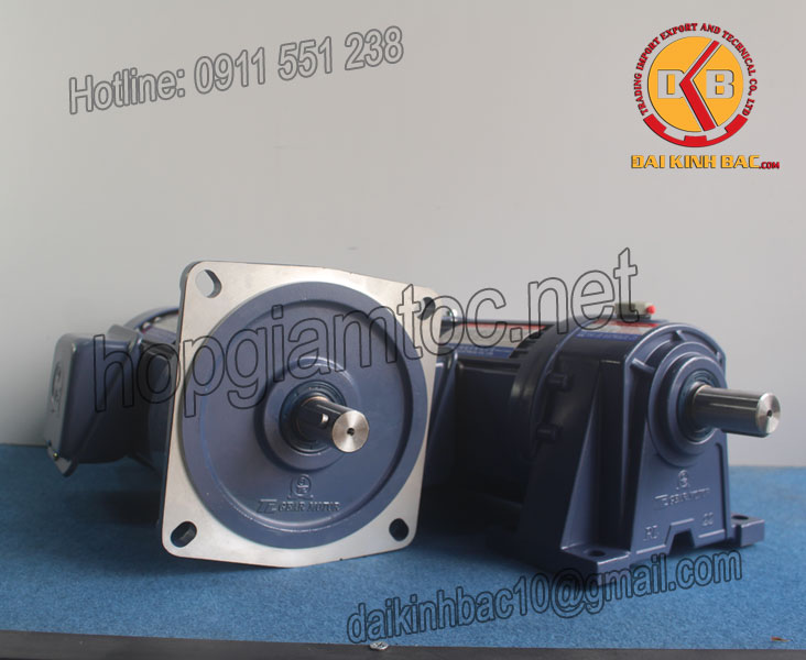 Motor giảm tốc 1.5kw 2Hp 1/20