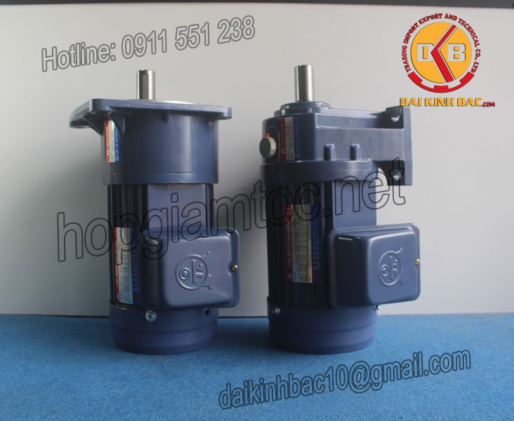 Motor giảm tốc 1.5kw 2Hp 1/25