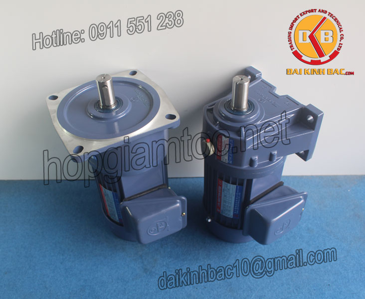 Motor giảm tốc 1.5kw 2Hp 1/50