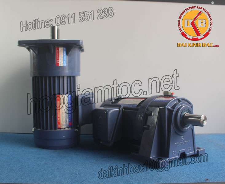 Motor giảm tốc 1.5kw 2Hp 1/60