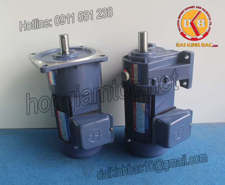 Motor giảm tốc 1.5kw 2Hp 1/75