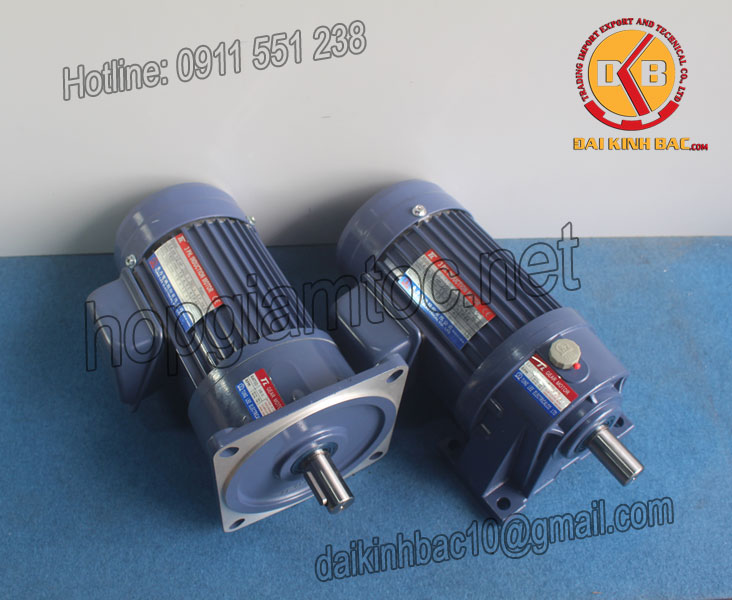 Motor giảm tốc 1.5kw 2Hp 1/80