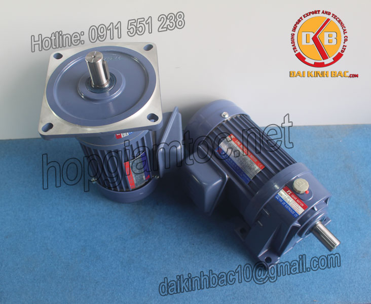 Motor giảm tốc 2.2kw 3Hp 1/100