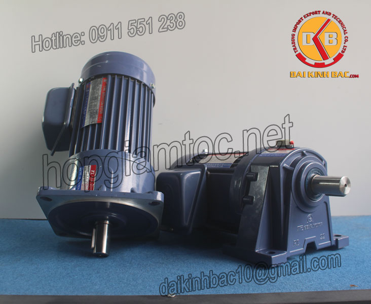 Motor giảm tốc 2.2kw 3Hp 1/200