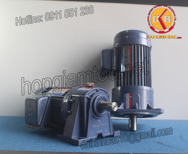 Motor giảm tốc 2.2kw 3Hp 1/40