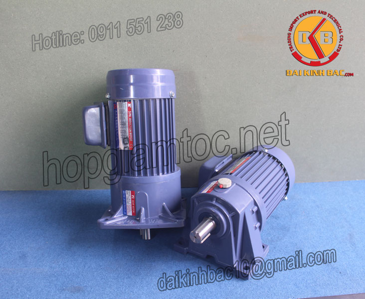 Motor giảm tốc 2.2kw 3Hp 1/5